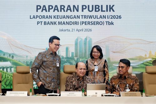 Bank Mandiri Bukukan Laba Rp15,4 Triliun di Kuartal I 2026, Kinerja Tumbuh Solid