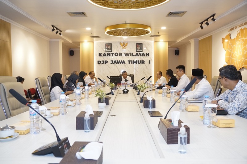 DJP Jatim I dan Kadin Perkuat Sinergi, Dorong Literasi Pajak Pelaku Usaha