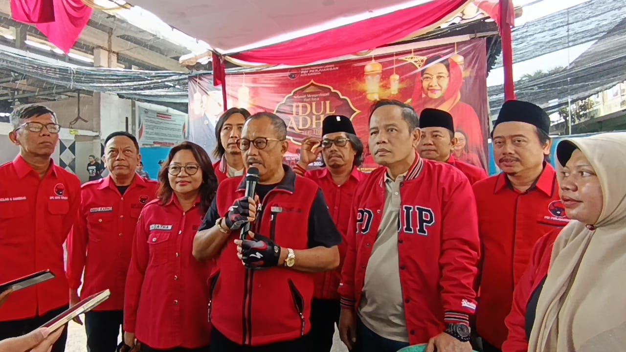 Kurban Bersih dan Higienis, DPC PDI Perjuangan Surabaya Gandeng RPH Pegirian Kurangi Limbah