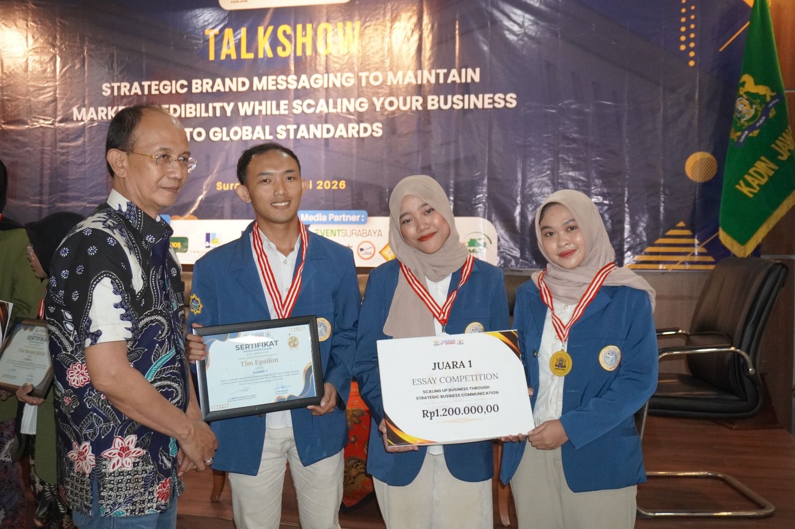 Bukan Sekadar Kejar Nilai IPK, Kadin Jatim Dorong Mahasiswa Punya Nyali Kolaborasi di Dunia Nyata