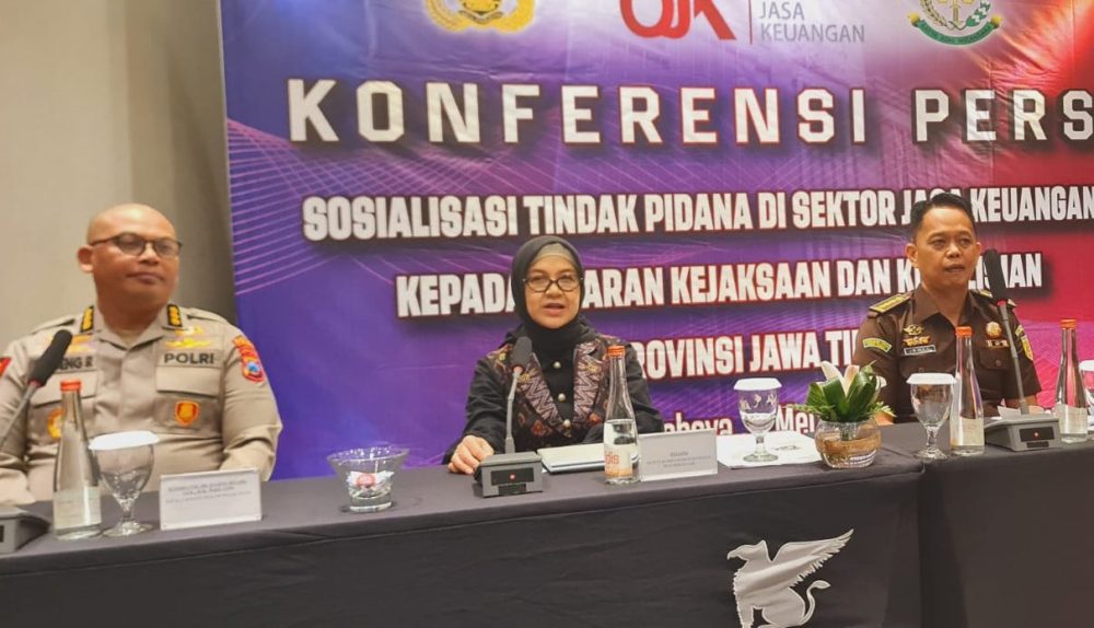 OJK Perkuat Sinergi dengan Polri dan Kejaksaan Tangani Kejahatan Keuangan di Jatim