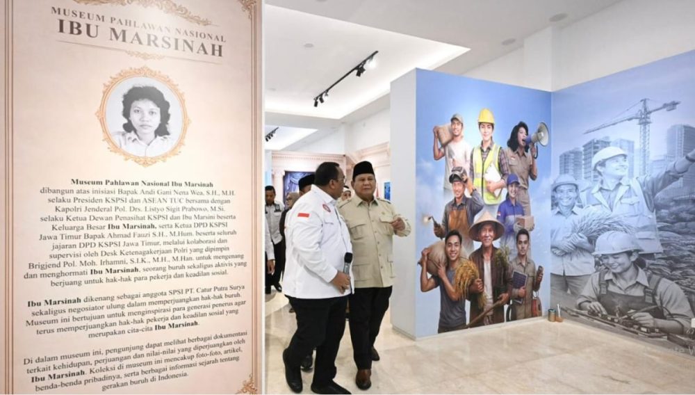 Resmikan Museum Marsinah di Nganjuk, Prabowo: Saya Mendapatkan Kehormatan