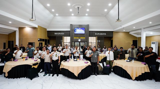 Imigrasi Surabaya Awasi 2,4 Juta Perlintasan di Juanda, Kini Jurnalis Bisa Akses Informasi Lewat Media Hub
