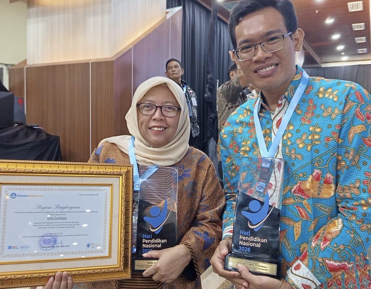Lewat Kolaborasi SPMB Inklusif, Pemkot Surabaya Raih Dua Penghargaan Nasional