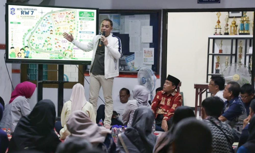 Gen Z RW 7 Karah Diajak Pilah Sampah dan Bangun Usaha, Eri Cahyadi Siapkan Modal