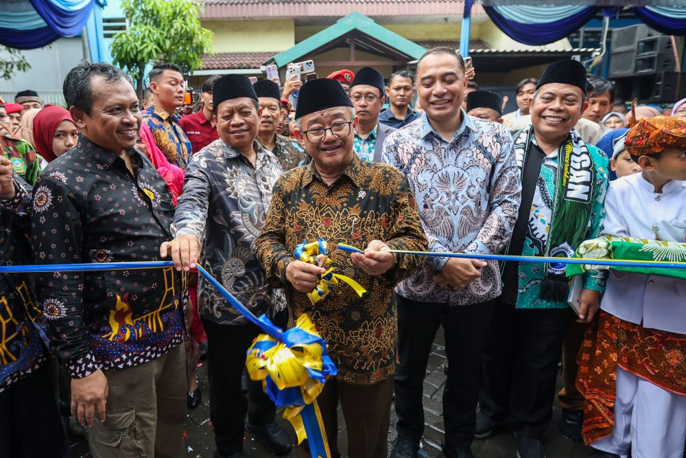 Dampingi Mendikdasmen Resmikan MBC, Wali Kota Eri Sebut Muhammadiyah Pilar Pendidikan Surabaya