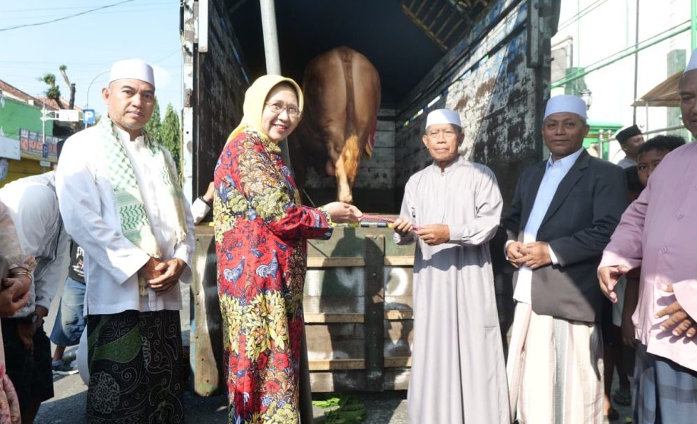 Presiden Prabowo Serahkan Sapi Kurban “Kang Jo” untuk Warga Lumajang