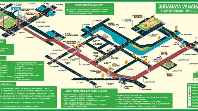 Dishub Siapkan 15 Titik Parkir untuk Surabaya Vaganza 2026