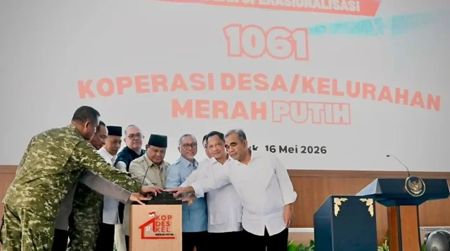 1.061 Koperasi Desa/Kelurahan Merah Putih Resmi Beroperasi