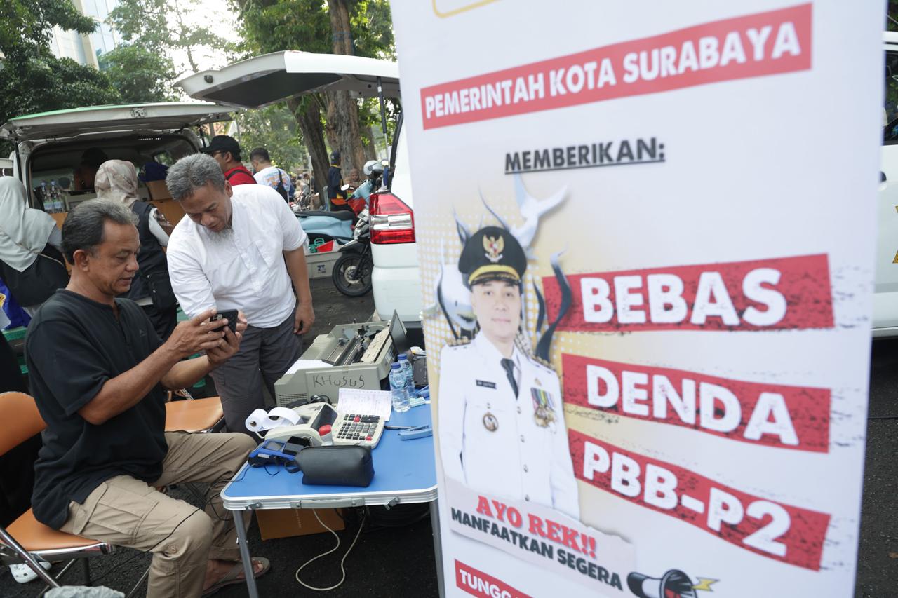 Layanan jemput bola Pemkot Surabaya dan Pemprov Jatim Gelar Layanan Pajak 'Jemput Bola' di CFD