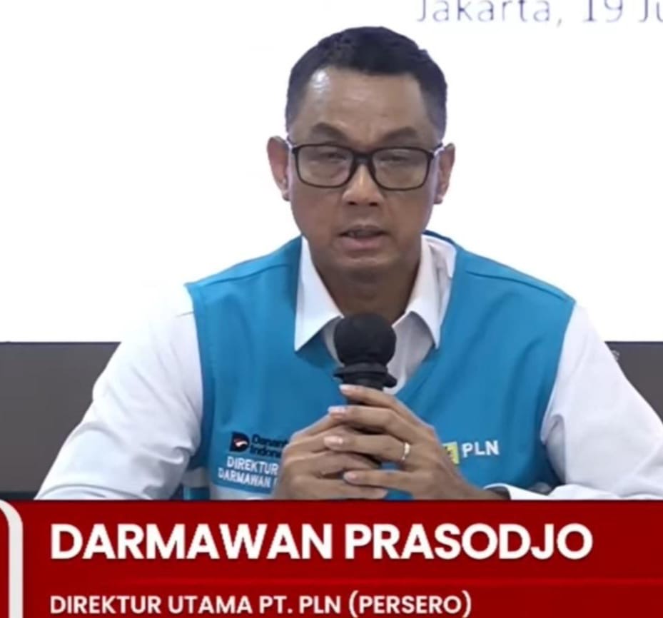 Direktur Utama PLN, Darmawan Prasodjo,