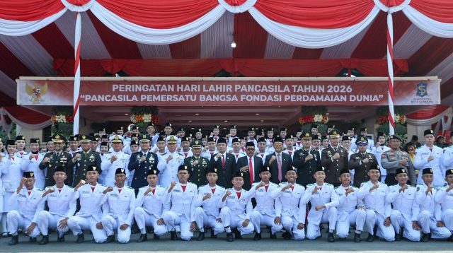 Pimpin Upacara Harlah, Armuji Sebut Pancasila sebagai Jangkar Moral Bangsa