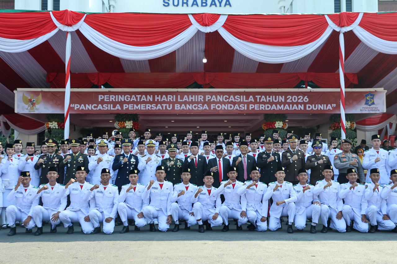 Pimpin Upacara Harlah, Armuji Sebut Pancasila sebagai Jangkar Moral Bangsa
