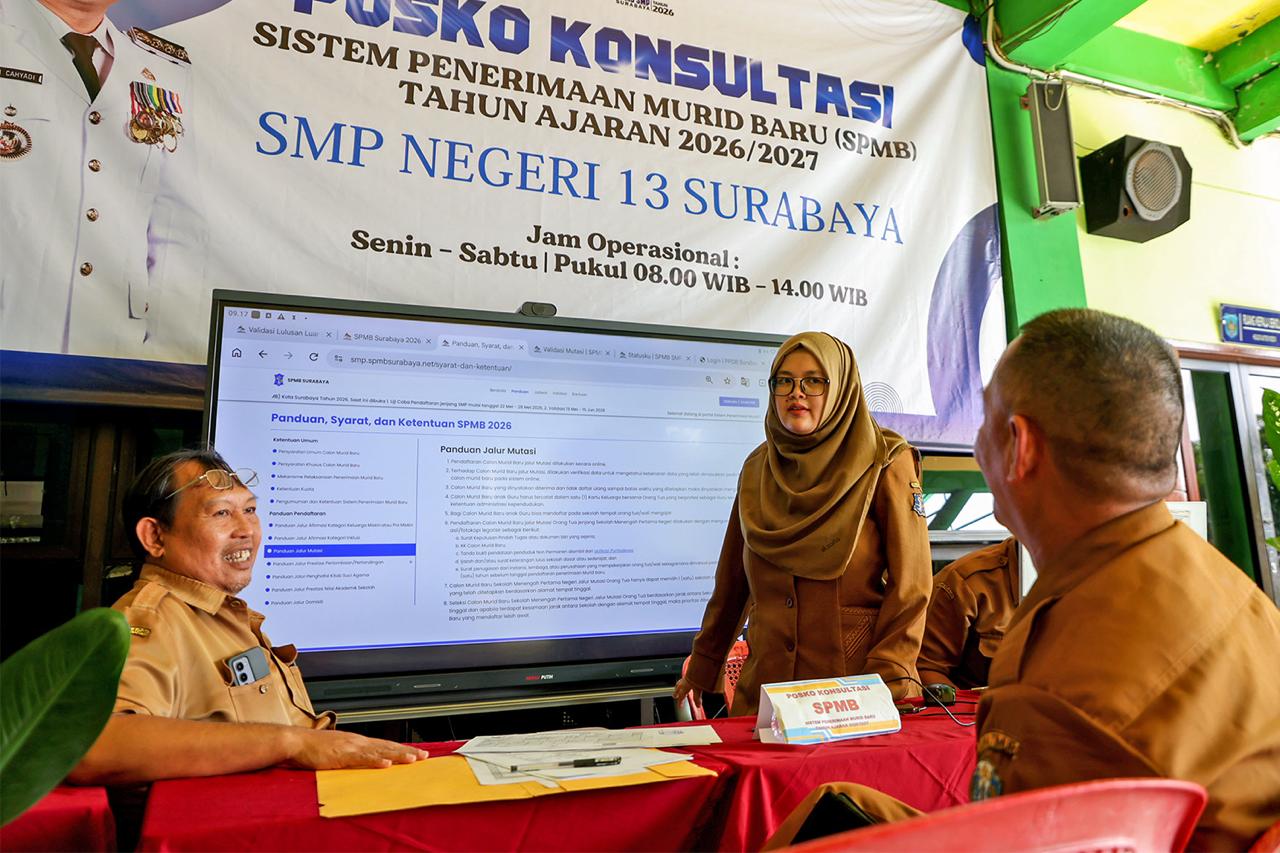 Dispendik Surabaya Jamin Verifikasi Data SPMB SMPN Berjalan Transparan