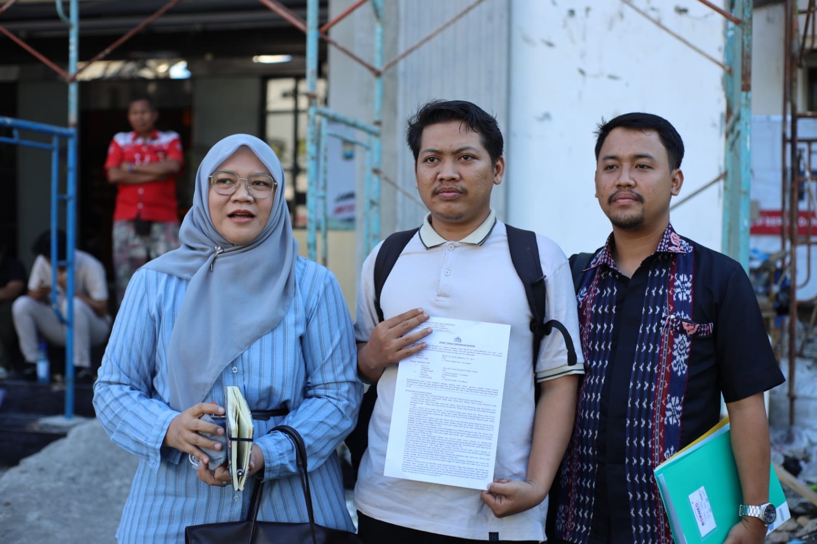 Jurnalis Beritajatim.com Jalani Pemeriksaan Tambahan Kasus Kekerasan Oknum Polisi
