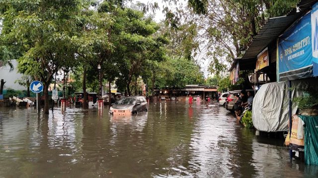 45 Tahun Aman, Kawasan Kembang Kuning Surabaya Kini Kebanjiran
