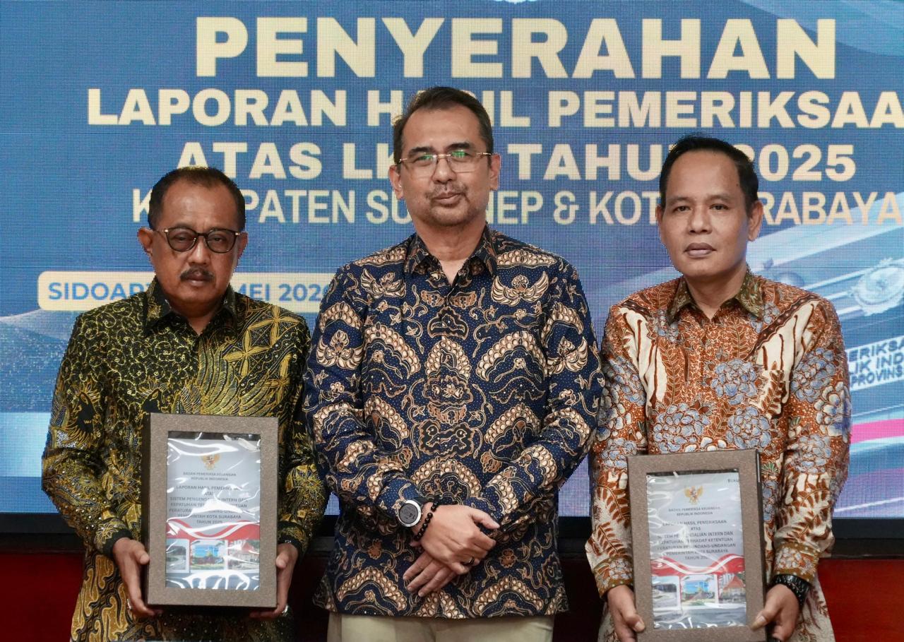 Pertahankan Komitmen Transparansi, Pemkot Surabaya Sabet Opini WTP ke-14 Kalinya