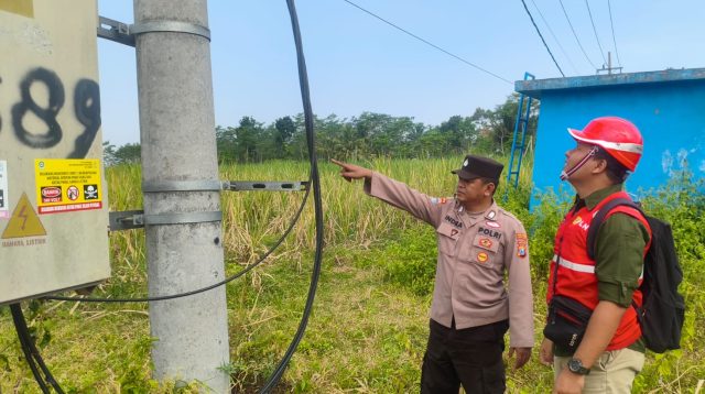 Empat Pegawai Outsourcing PLN Ditangkap Usai Curi Kabel Tegangan Tinggi