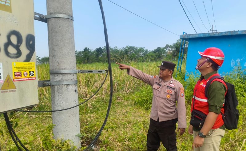 Empat Pegawai Outsourcing PLN Ditangkap Usai Curi Kabel Tegangan Tinggi