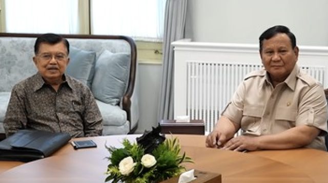 Jusuf Kalla Ungkap Isi Pembicaraannya dengan Presiden Prabowo
