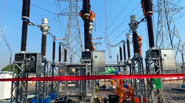 Sambut HUT ke-81 RI, PLN UIT JBM Siagakan Pemeliharaan Berkala Gardu Induk di Jatim