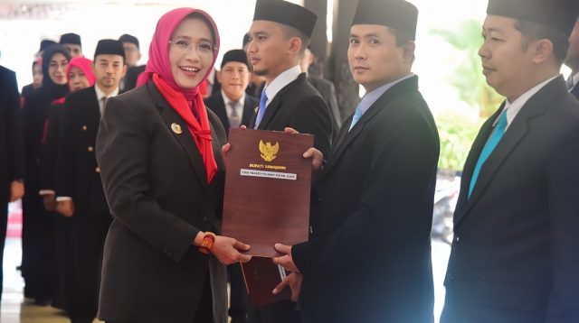 122 ASN Lumajang Dilantik, Bunda Indah: Jaga Amanah dengan Inovasi dan Integritas
