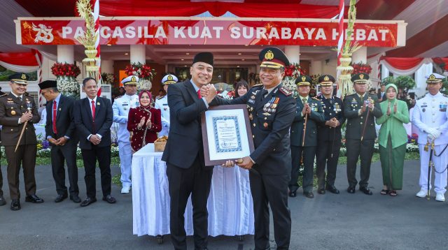 Kontribusi Jaga Kamtibmas, Eri Cahyadi Terima Penghargaan Khusus di HUT ke-80 Bhayangkara