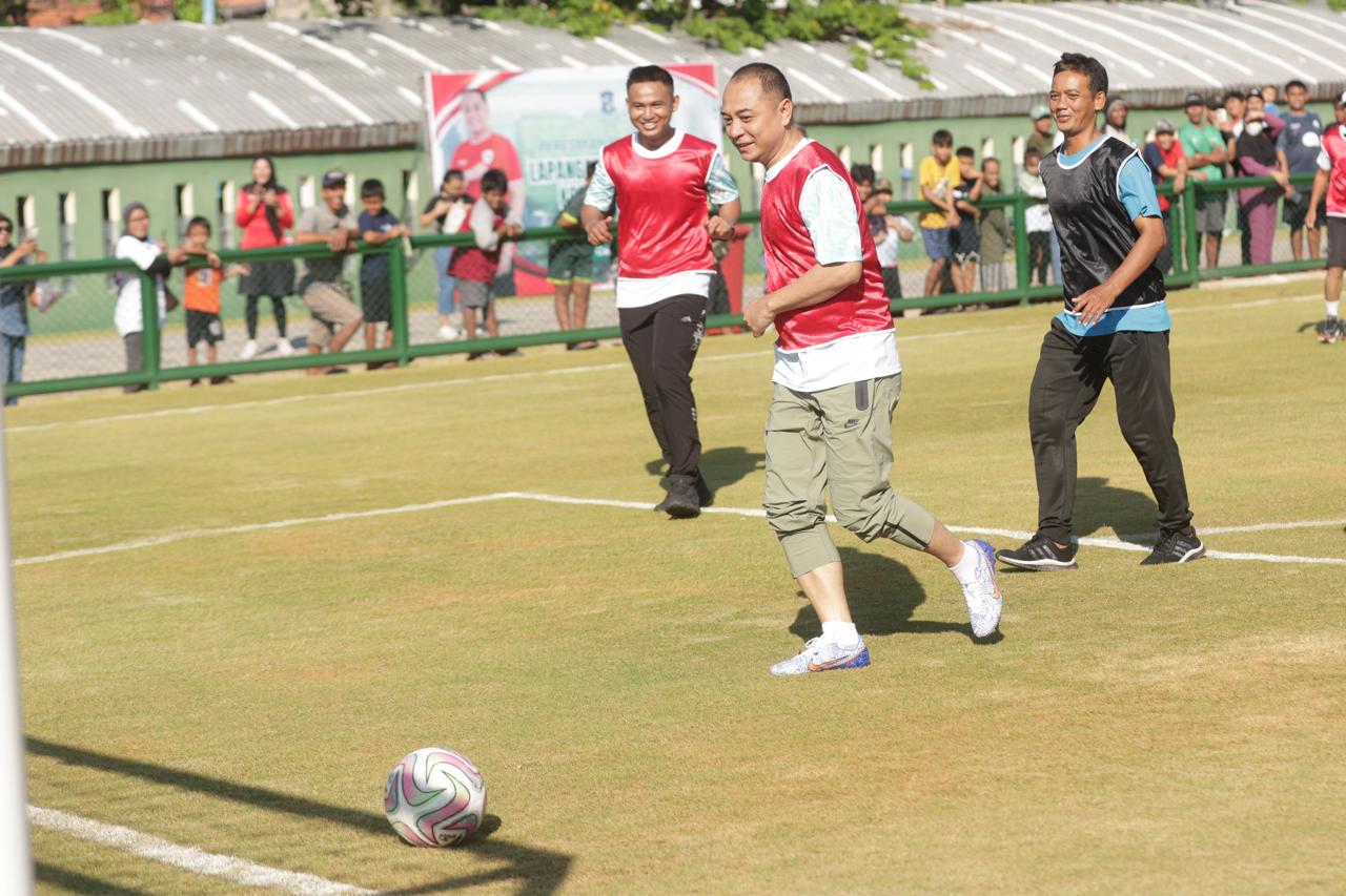 Pemkot Surabaya Revitalisasi Lapangan Potro Agung Jadi Sport Center Rp2,4 Miliar