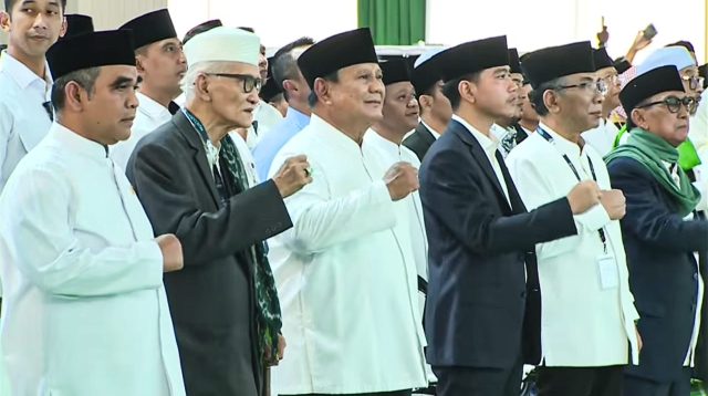 Presiden Prabowo Subianto Resmi Buka Muktamar Ke-35 NU di Jombang