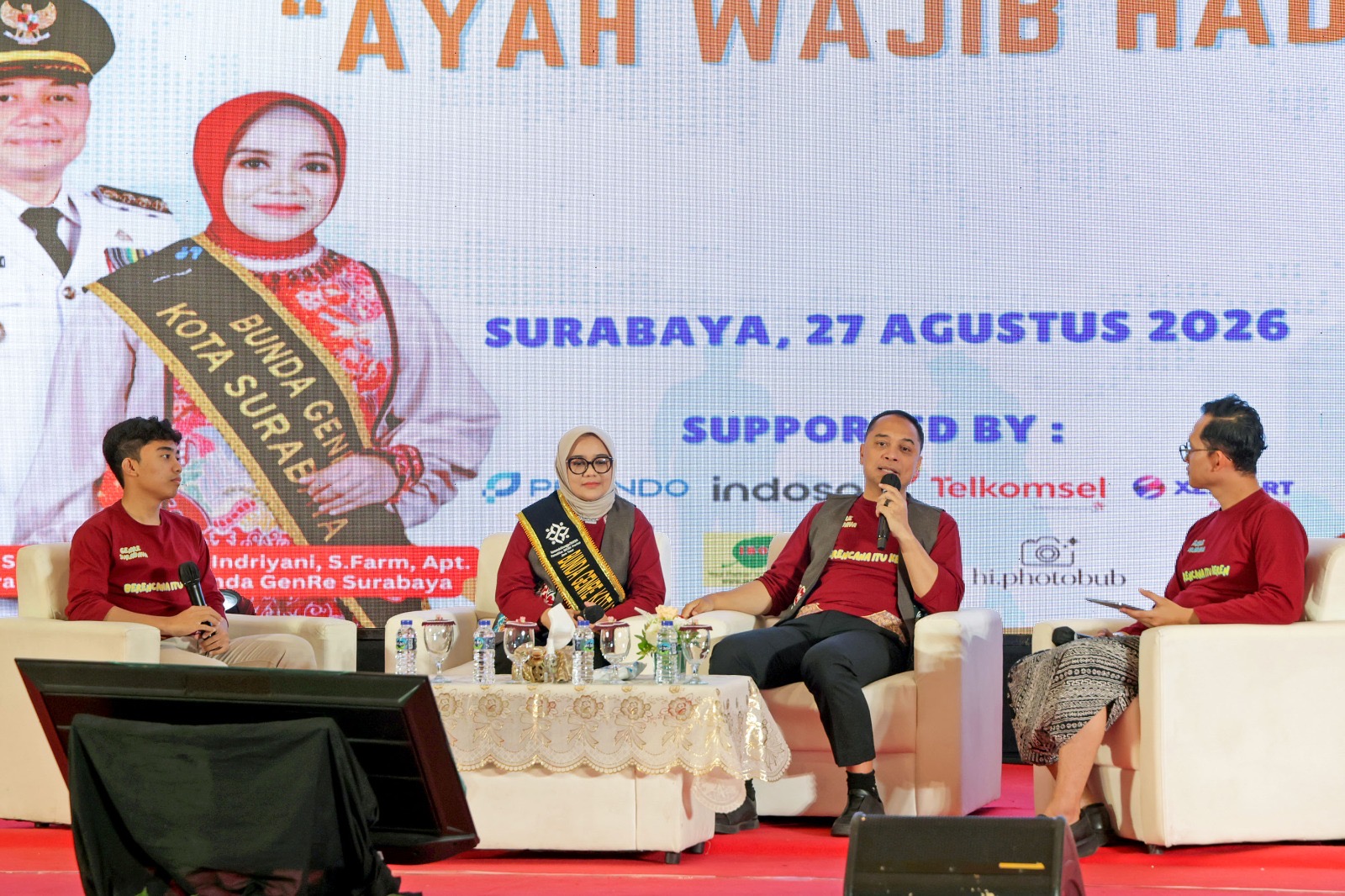 Harganas Ke-33, Wali Kota Eri Tegaskan Kunci Karakter Anak Ada di Tangan Ayah