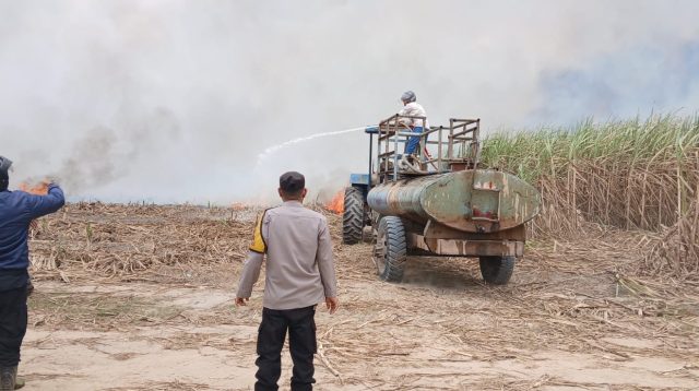 Ancaman Pembakaran Lahan Produksi Gula Nasional, PT SGN Laporkan Pelaku Ke Polda Sumsel