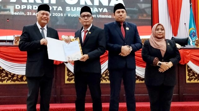 Pemkot Surabaya Siapkan Rp1,4 Triliun Pembiayaan Alternatif Khusus Infrastruktur Pada APBD-P 2026