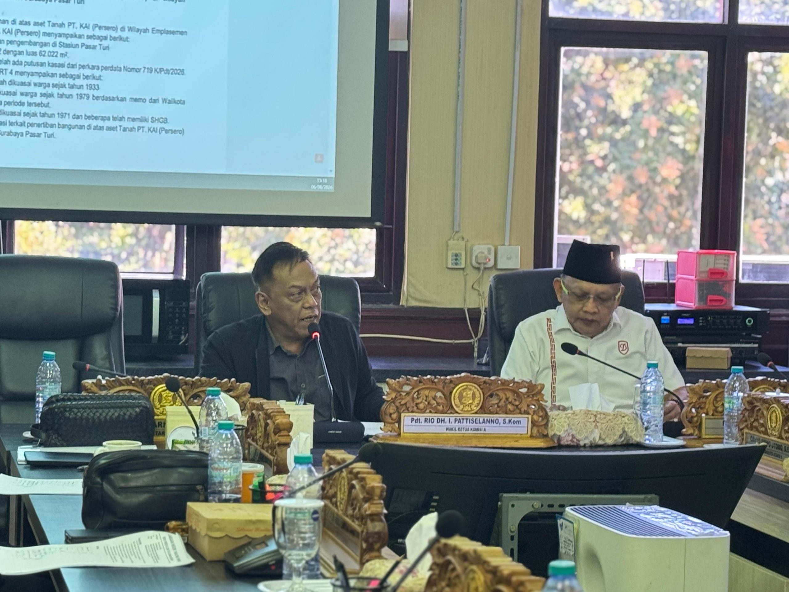 Konflik Lahan Pasar Turi, Anas Karno Desak PT KAI Humanis
