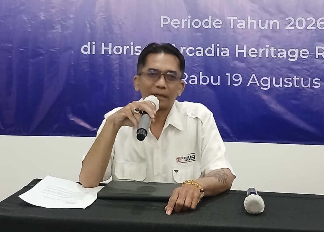 Iskandar Pribowo Kembali Terpilih Memimpin SMSI Kota Surabaya Periode 2026–2030
