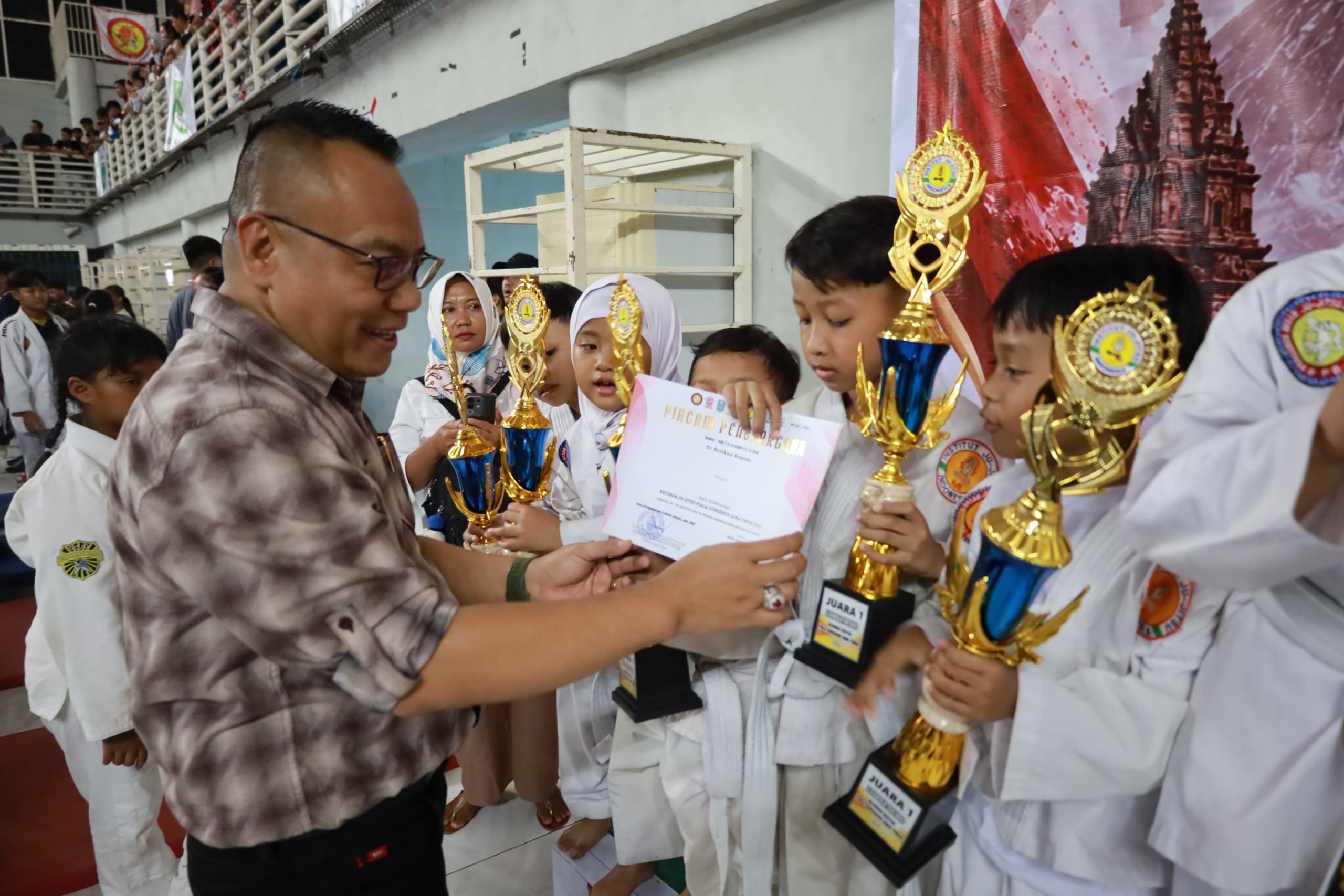 Bidik Juara Umum PON 2028, Cak Yebe Serukan Persatuan Perguruan Ju-Jitsu Jatim