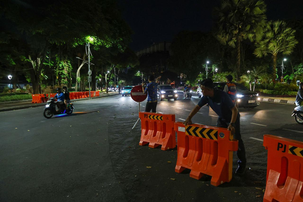 Arus Jalan Embong Sawo - Embong Gayam Kembali Seperti Semula, Setelah Evaluasi 14 Hari