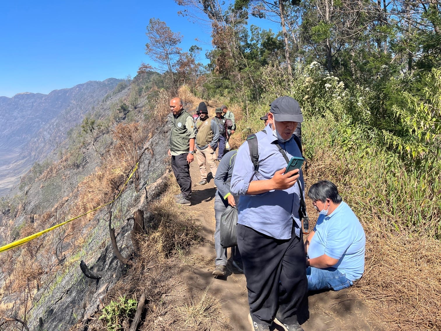 Kemenhut Libatkan Dua Ahli Selidiki Kebakaran Hutan di TNBTS