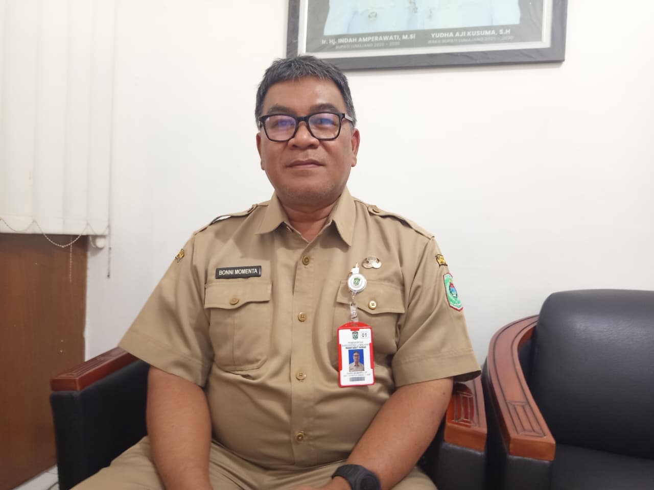 Kepala Bagian Perekonomian dan Sumber Daya Alam Setda Lumajang, Bonni Momenta