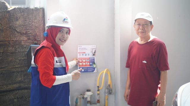 Hampir 100 Persen Warga Deltasari Pakai Gas Bumi, PGN Tingkatkan Edukasi Keselamatan