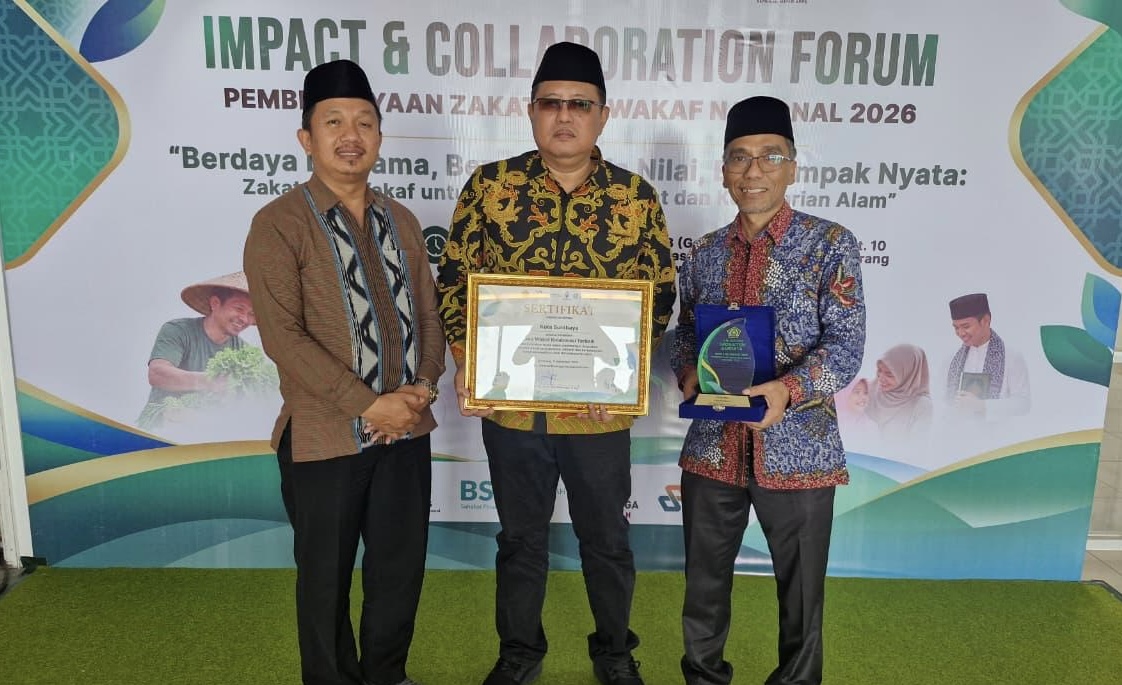 Surabaya Raih Predikat Anugerah Kota Wakaf Kolaboratif Terbaik 2026