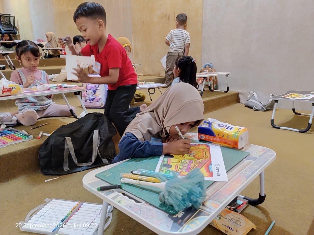 Disarpus Lumajang Gelar Lomba Mewarnai TK/PAUD, Tanamkan Literasi Sejak Dini