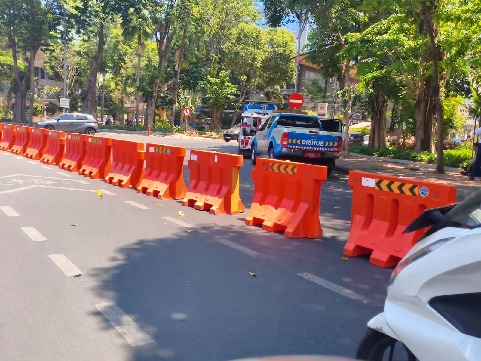 Lalu Lintas Jalan Panglima Sudirman - Basuki Rahmat Diubah, Ini Pola Terbarunya