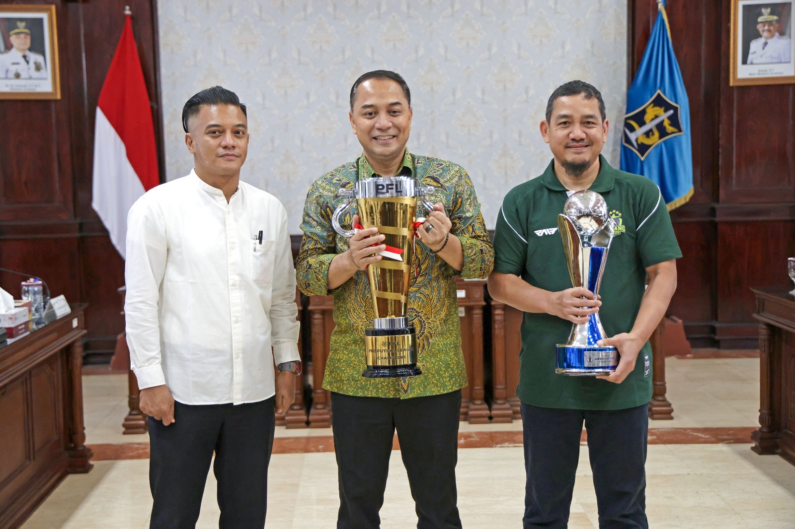 Pemkot Surabaya Siapkan Program Coaching Clinic Siswa Bersama Klub Bintang Timur