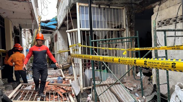 Elpiji 12 Kg Meledak di Surabaya, 5 Rumah Rusak dan 2 Orang Terluka