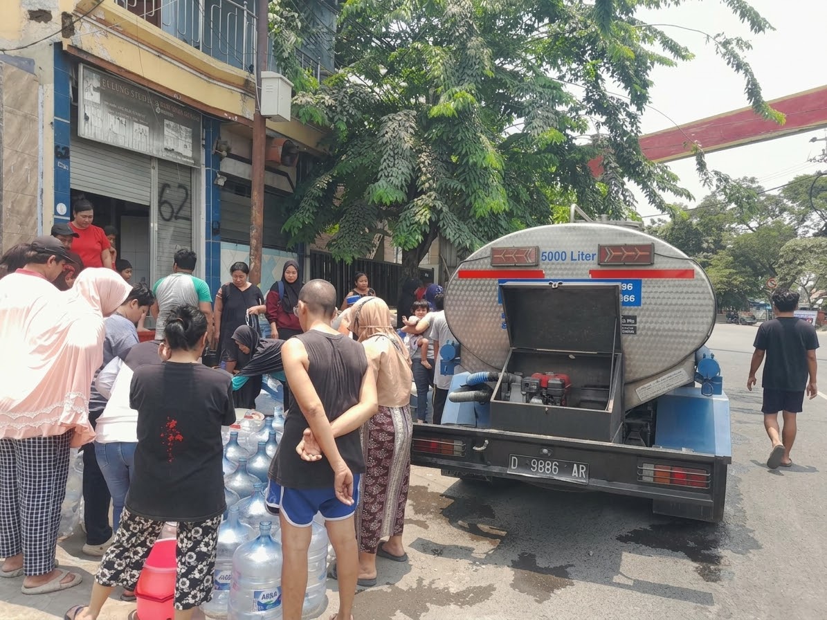 Pipa PDAM Putus Akibat Proyek Tiang Pancang Hotel, Air di Kawasan Jogoloyo Mati 8 Jam