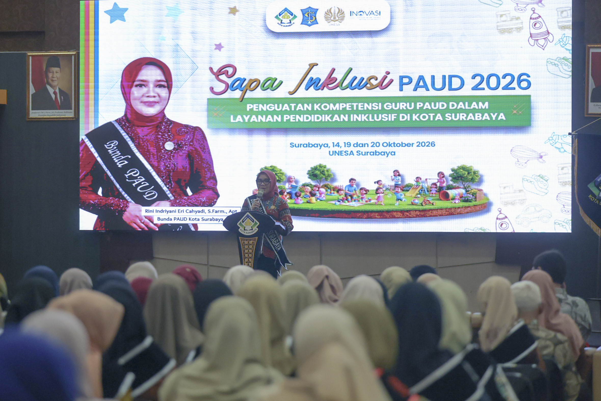 Tingkatkan Kualitas Pendidikan, Pemkot Surabaya Latih Guru PAUD Hadapi Anak Inklusi