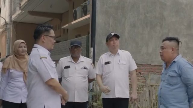 Pemkot Surabaya Hentikan Kos 6 Lantai Tanpa Izin di Kandangan Jaya