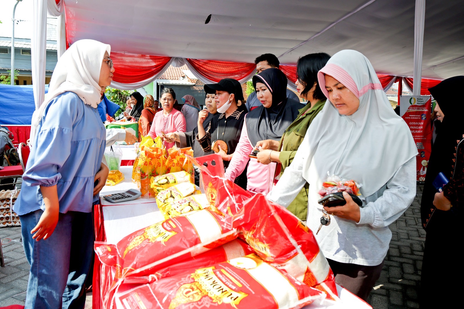 Sambut Nataru, Pemkot Surabaya Pastikan Stok Pangan Aman Lewat GPM Serentak