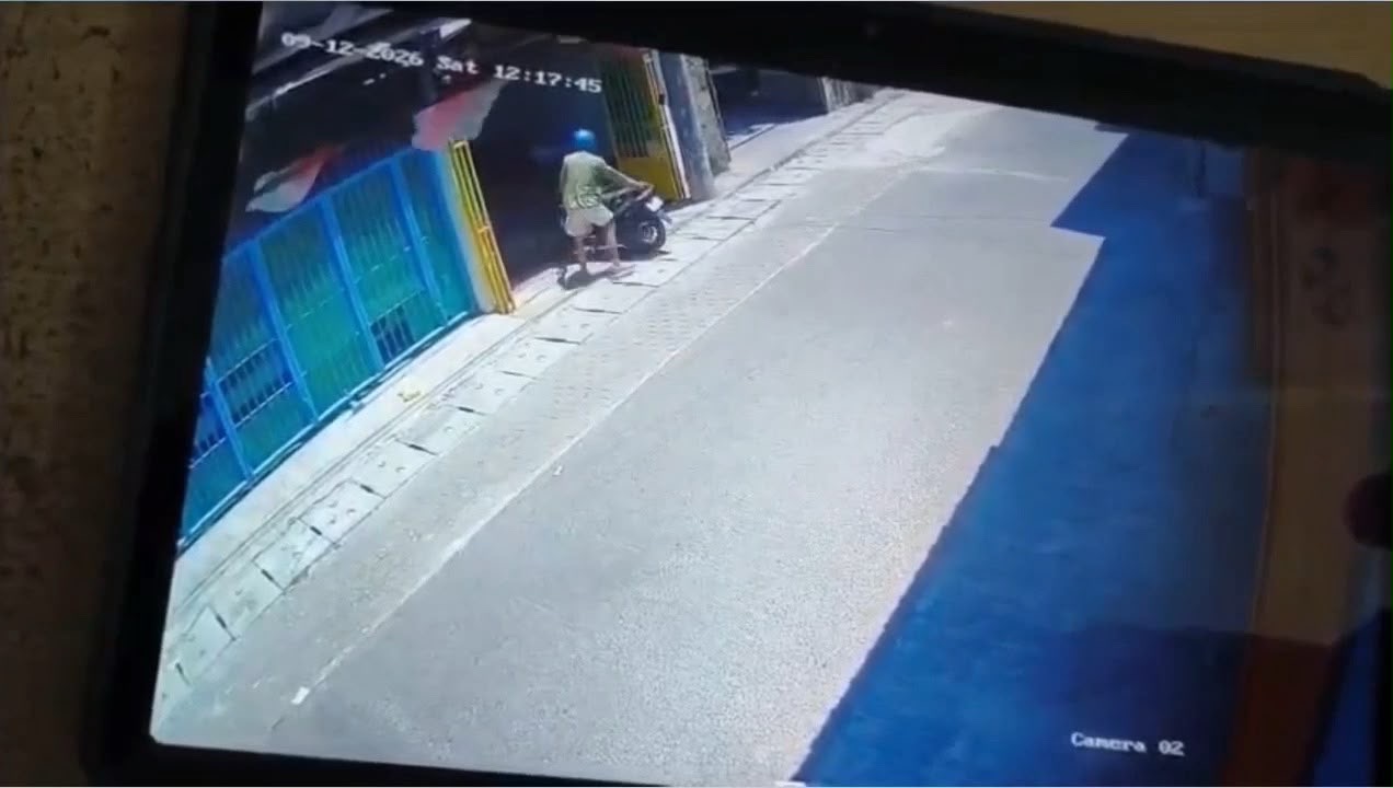 Curi Motor Kurir Paket, Pemuda 23 Tahun Dihajar Massa